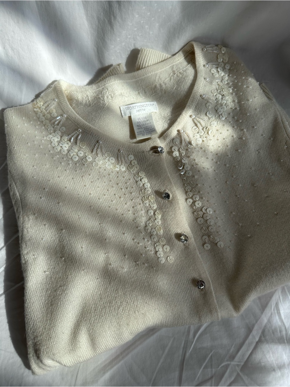Vintage Worthington Petite cardigan 
Size M